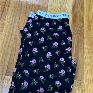 victoria secret floral night pants